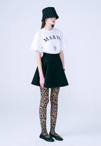 Tshirt Logo Mrcd White Navy