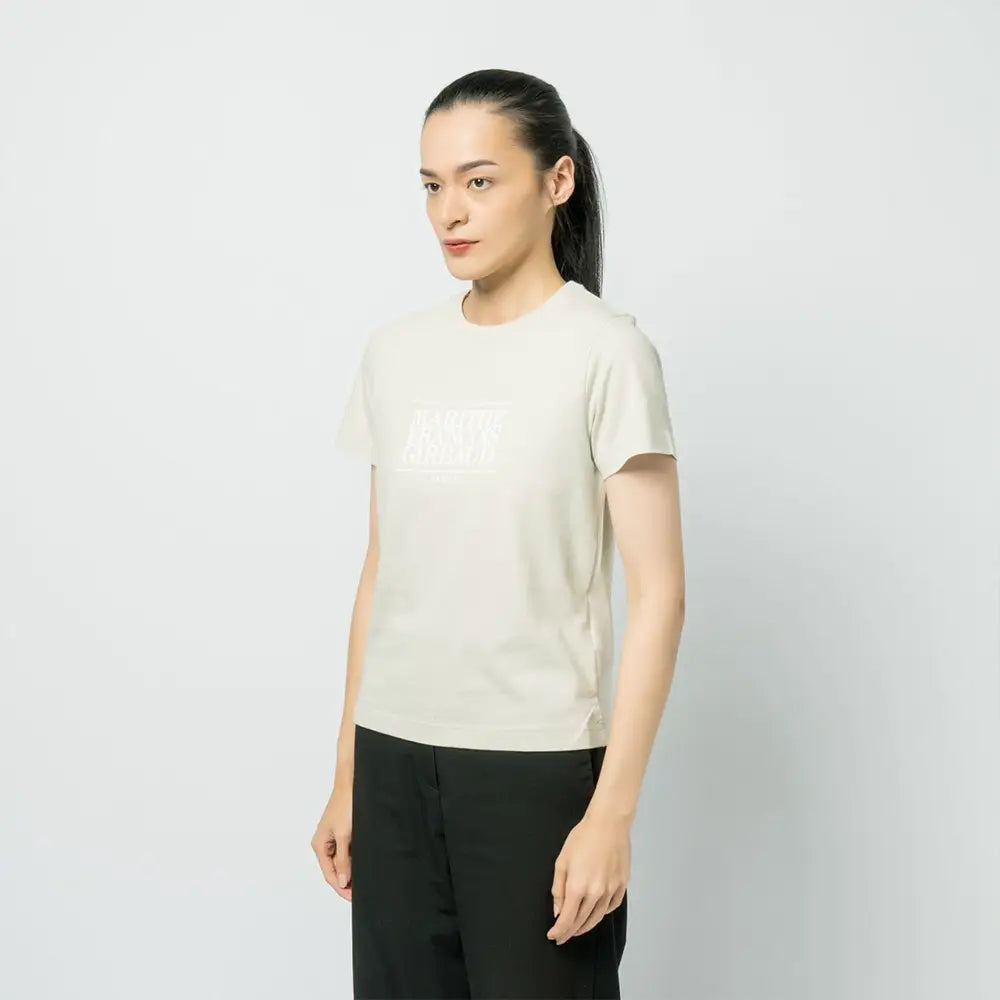 W CLASSIC LOGO TEE light green