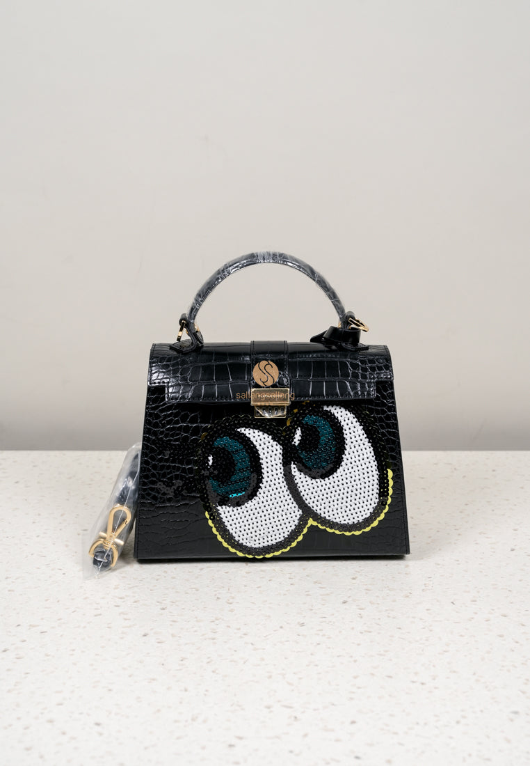 [DEFECT SALE 91] [Signature] SHYGIRL Black