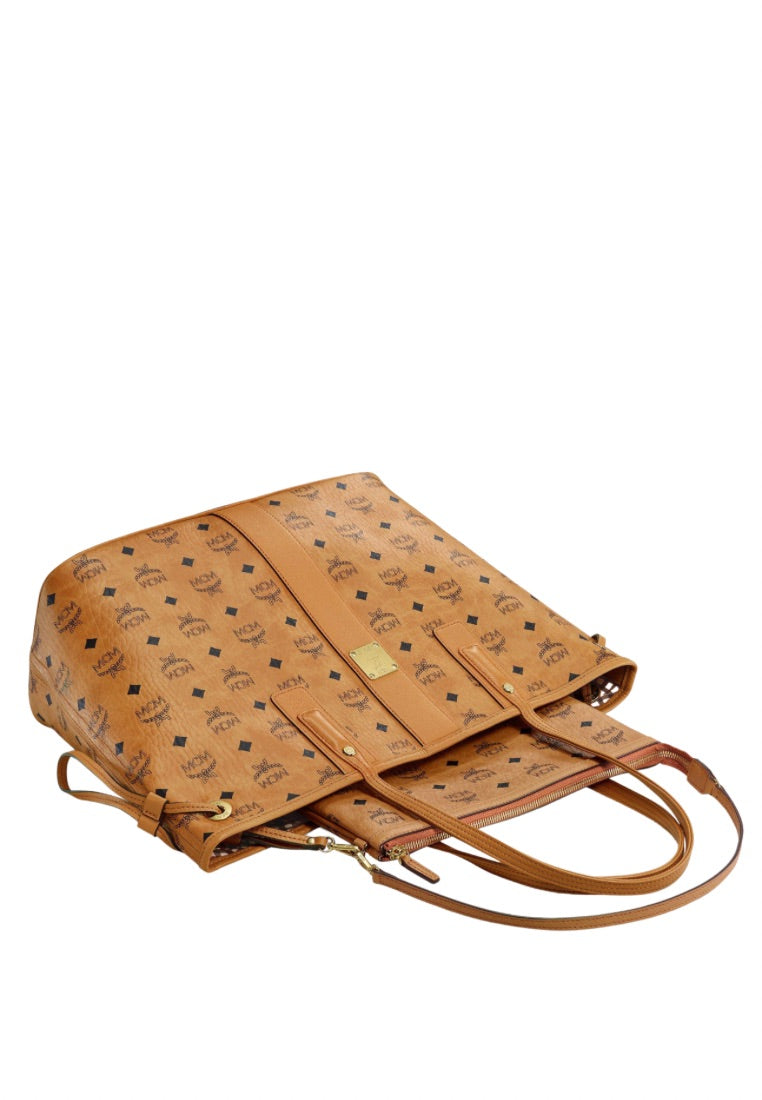 Reversible Liz Shopper in Visetos Cognac