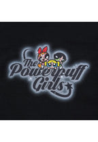 The Powerpuff Girls x Acmedelavie Gradient Curlylogo Crop T-Shirts Black