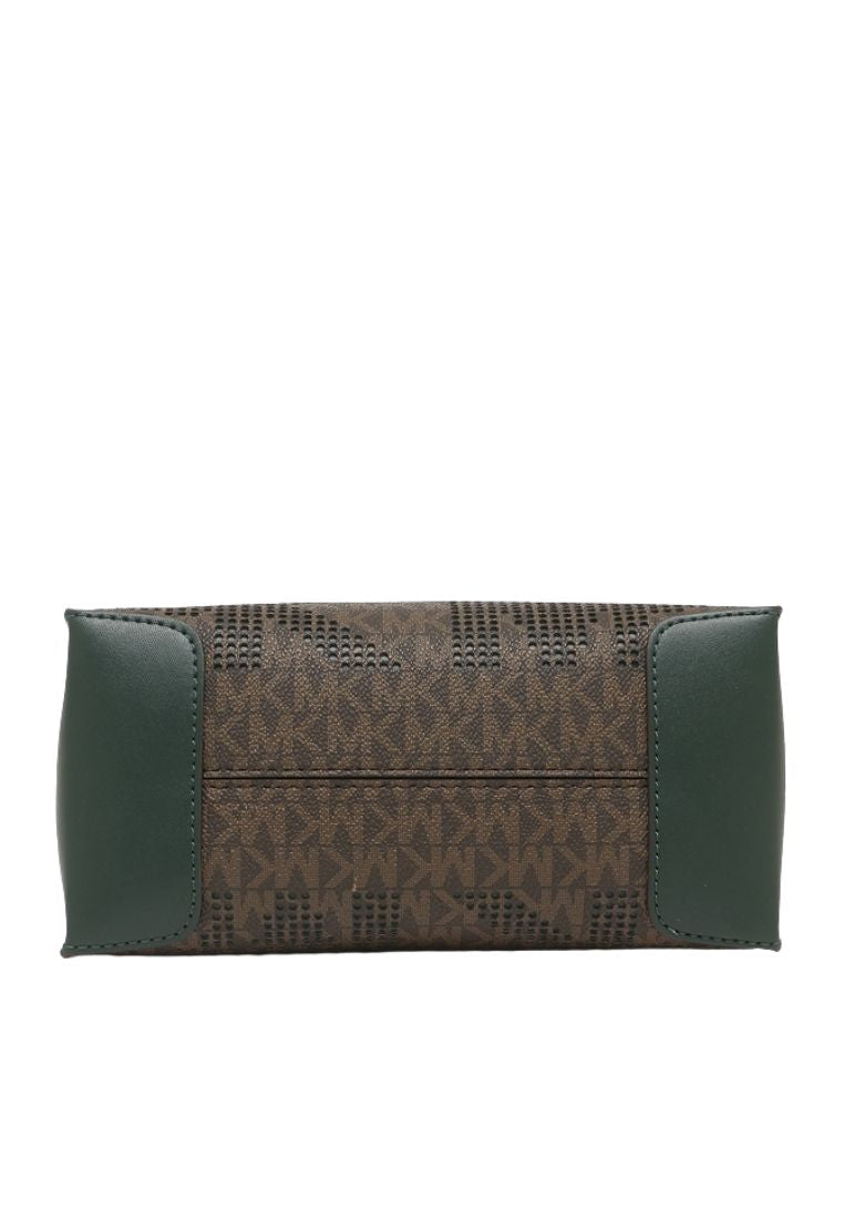 Mercer Medium Messenger in Signature Racing Green