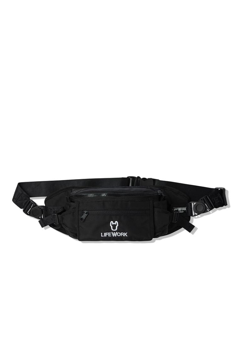 Out Pocket Tech Hip Sac Black