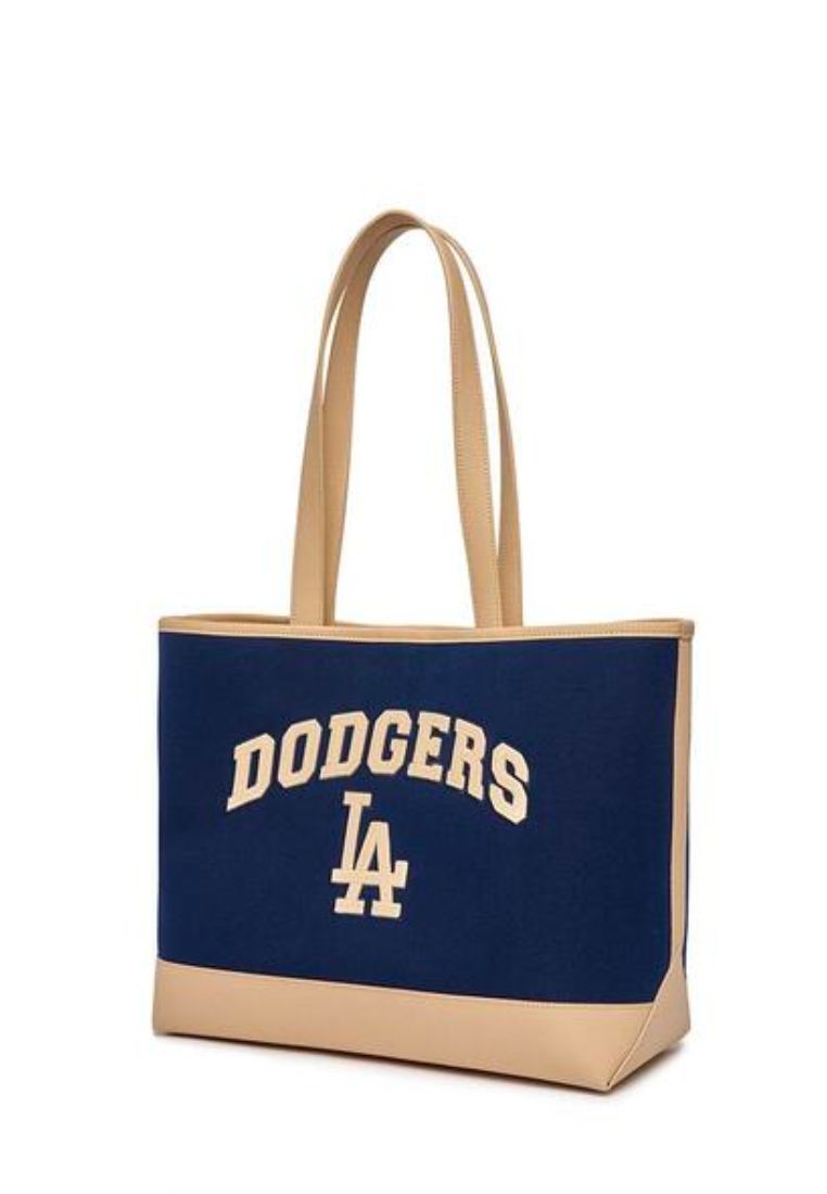 Varsity Basic Canvas L-Tote Bag LA DODGERS navy