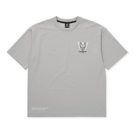 Venturi Minimal Radog T-Shirt Light Grey