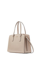 Perry Leather Medium Satchel Tusk