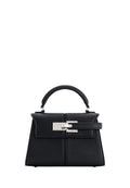 Elise Top Handle Bag - Black