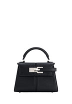 Elise Top Handle Bag - Black