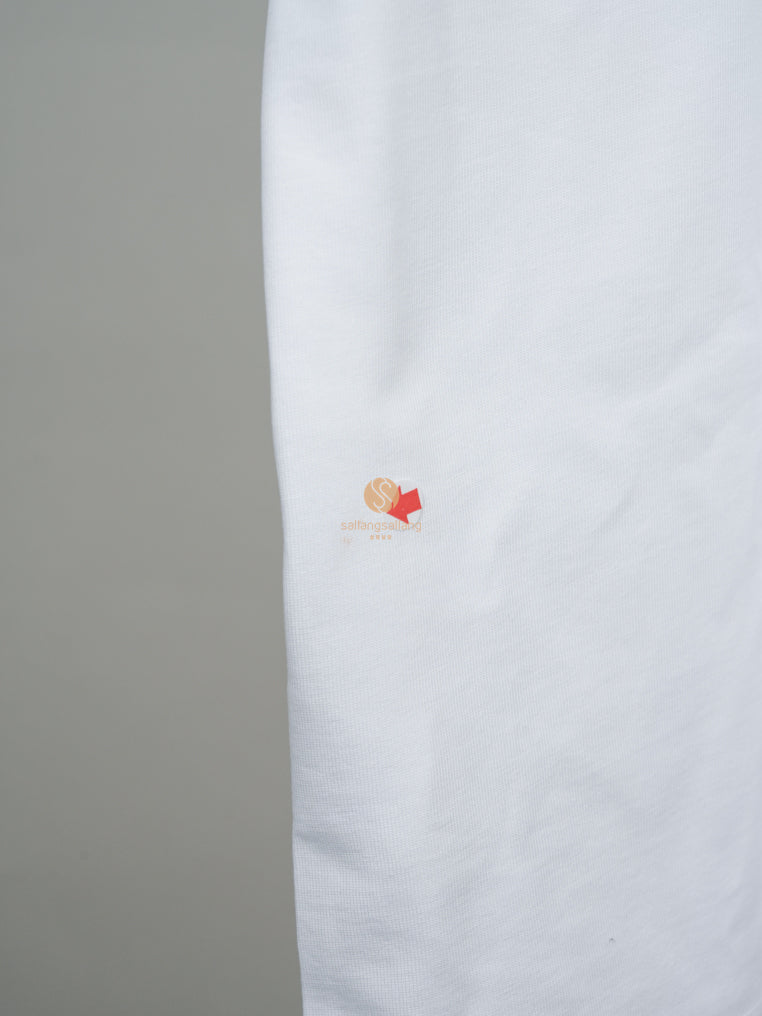 [DEFECT SALE 99] Back Square T-Shirt White L