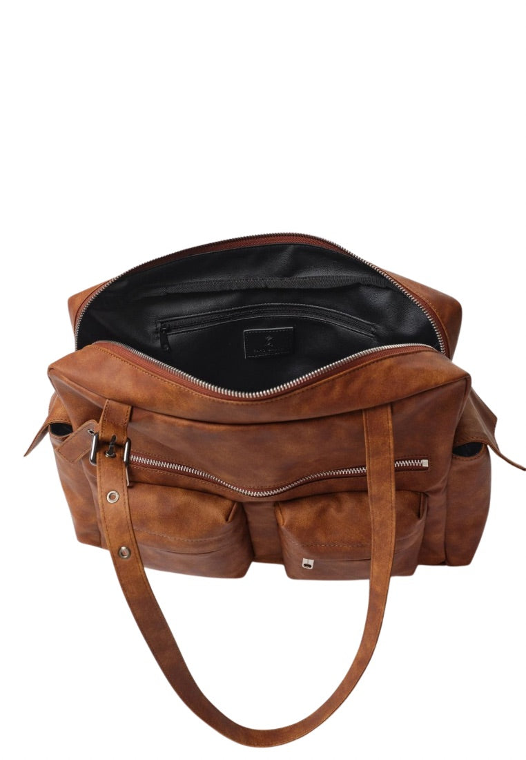 Pocket Utility Bag L Vintage Caramel