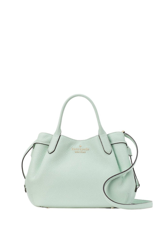Dumpling Small Satchel Crystal Blue