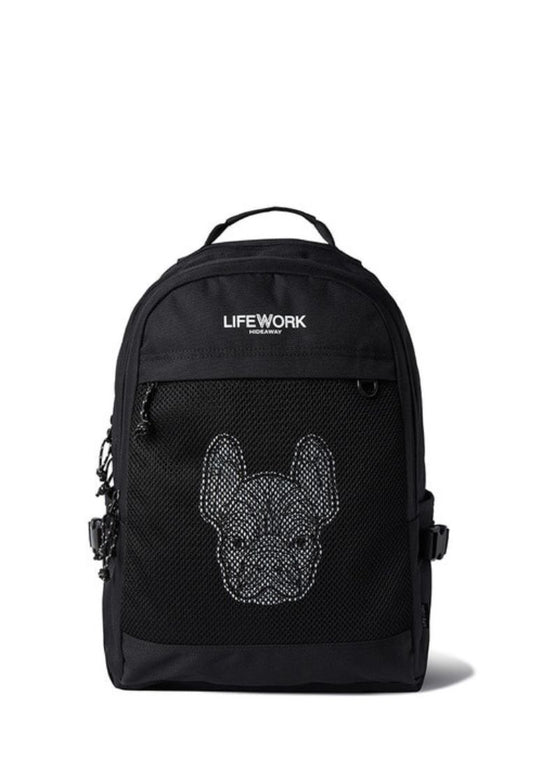 Daily Mesh Pocket Backpack Black