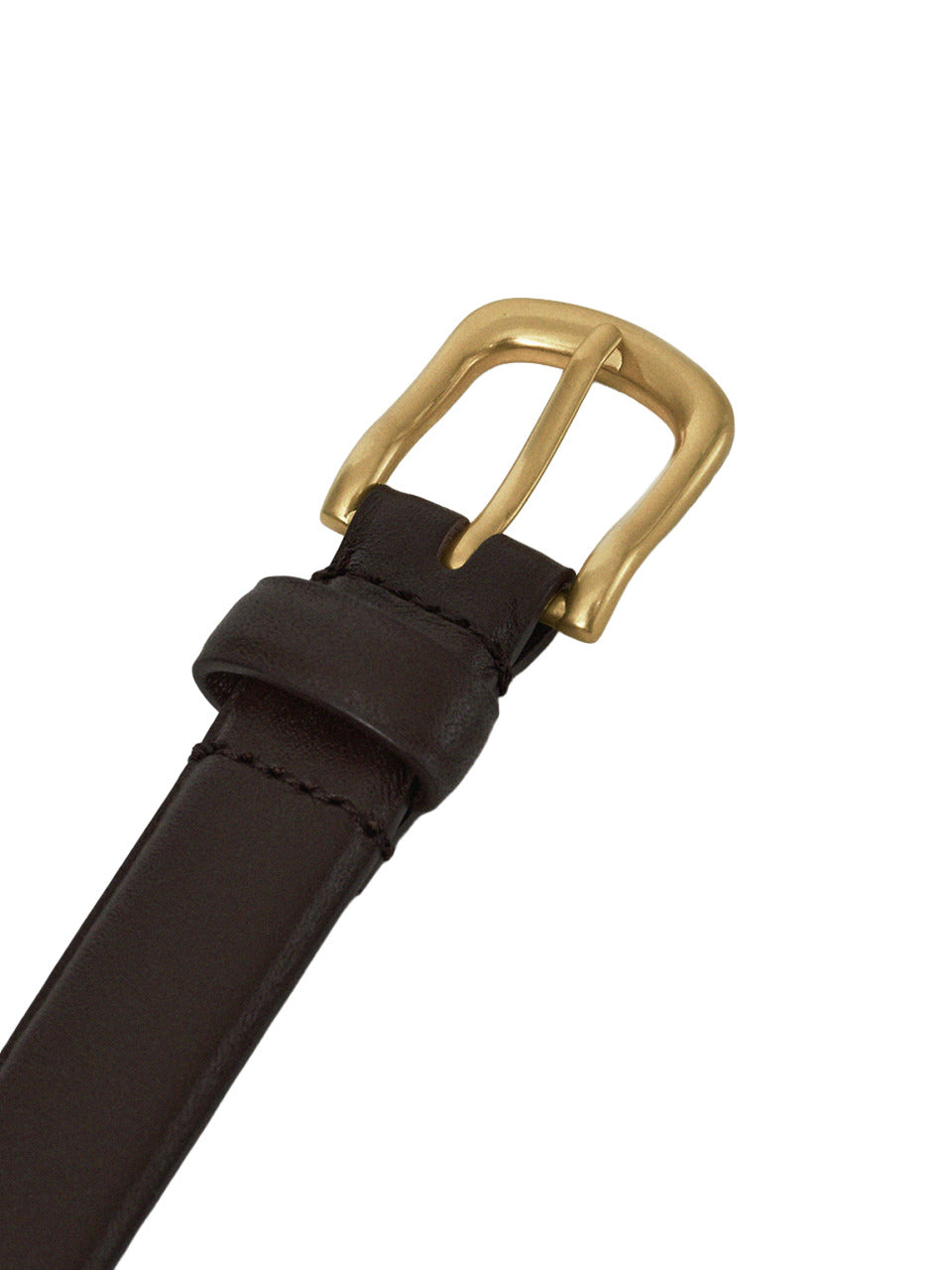 CLASSIC LEATHER BELT organ brown
