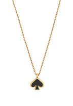 Everyday Spade Enamel Mini Pendant Black