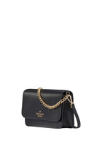 Madison Small Flap Crossbody Black