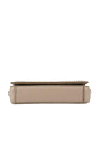 Mini Leather Crossbody Greige