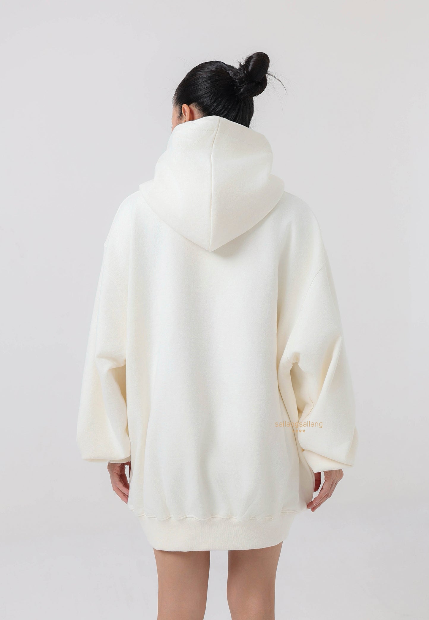 Clear Bear Cream Hoodie