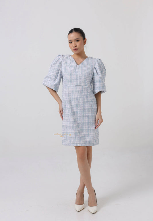 [MADE] Tweed Dress Mint