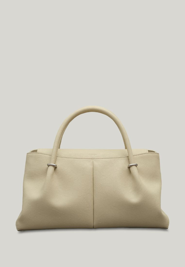 ANNEAU FLAP BAG hay yellow