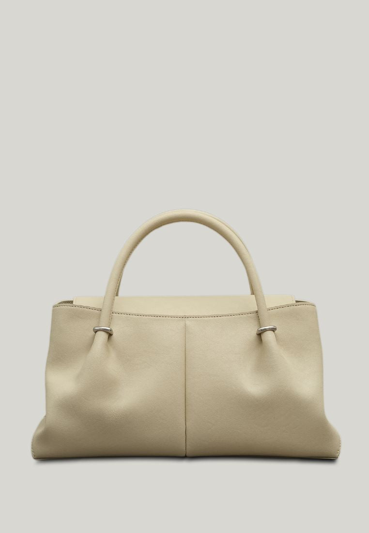 ANNEAU FLAP BAG hay yellow