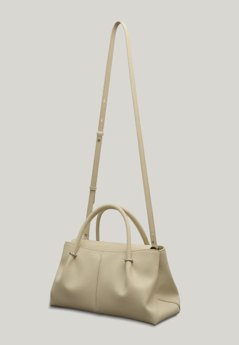 ANNEAU FLAP BAG hay yellow