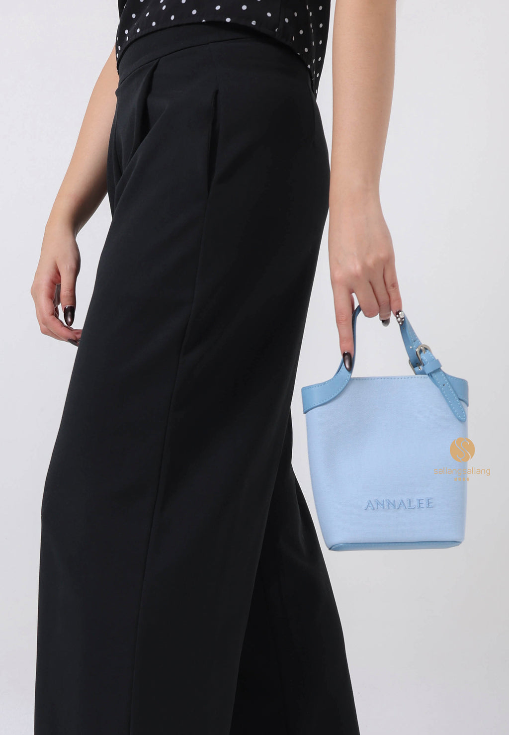 Aileen Canvas Bag S / Sky Blue