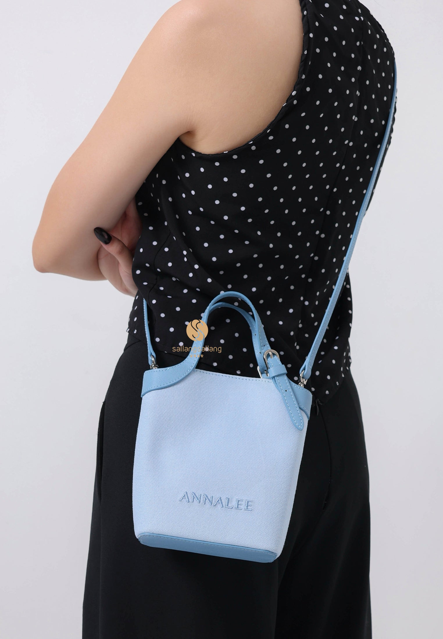 Aileen Canvas Bag S / Sky Blue