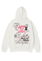 Alien Universe Hoodie Cream