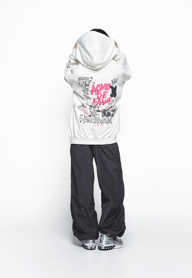 Alien Universe Hoodie Cream
