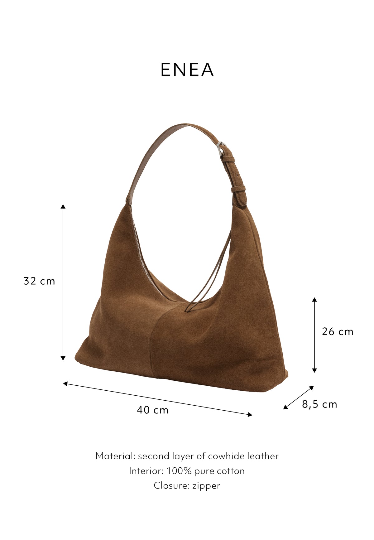 ENEA Suede Brown