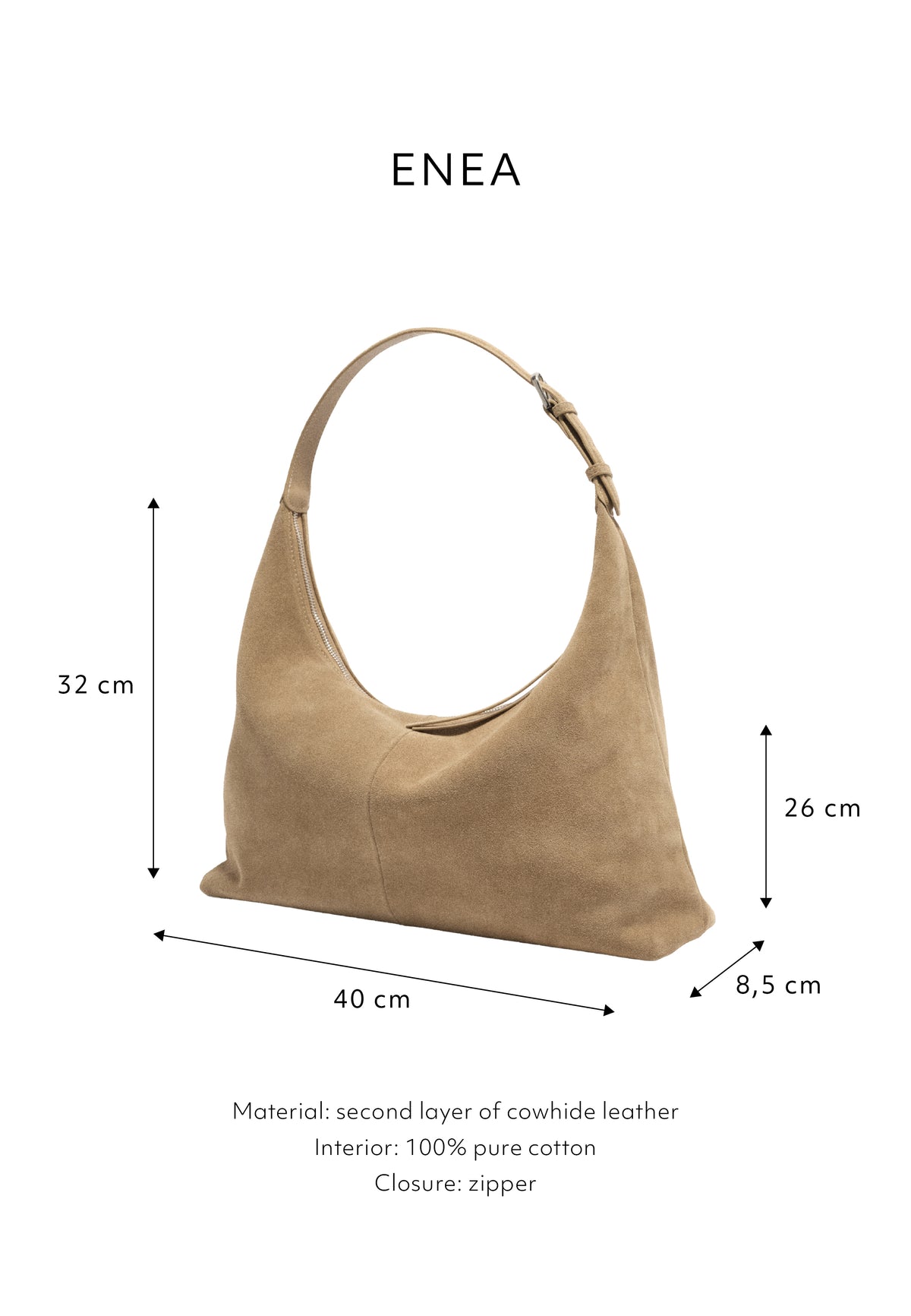 ENEA Suede Sand