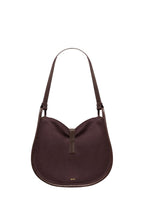 Arla Small Faux Suede Hobo Bag - Chocolate