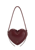 Arlene Heart Shaped Bag - Claret