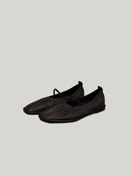 BALLET FLAT oak brown
