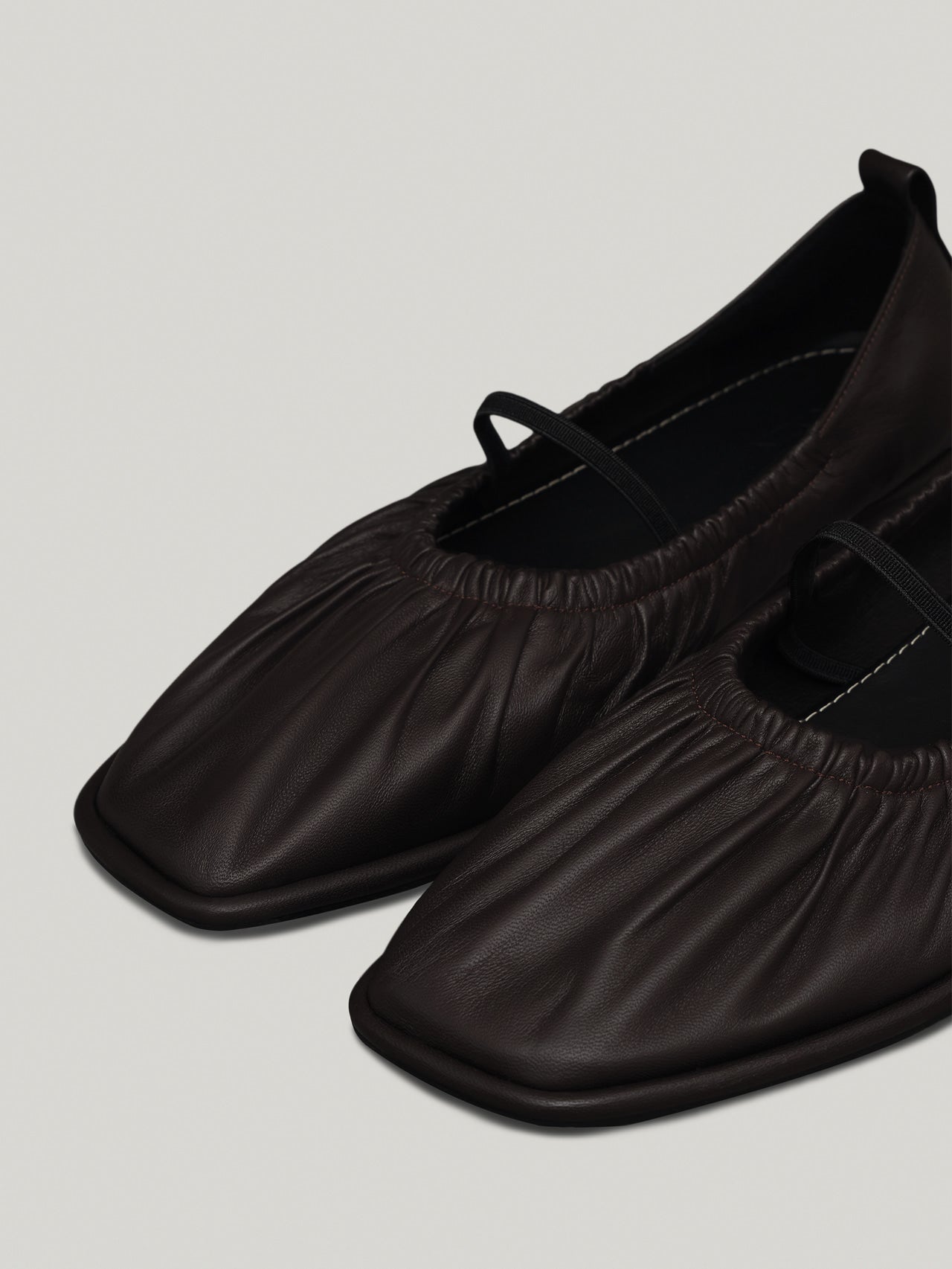 BALLET FLAT oak brown