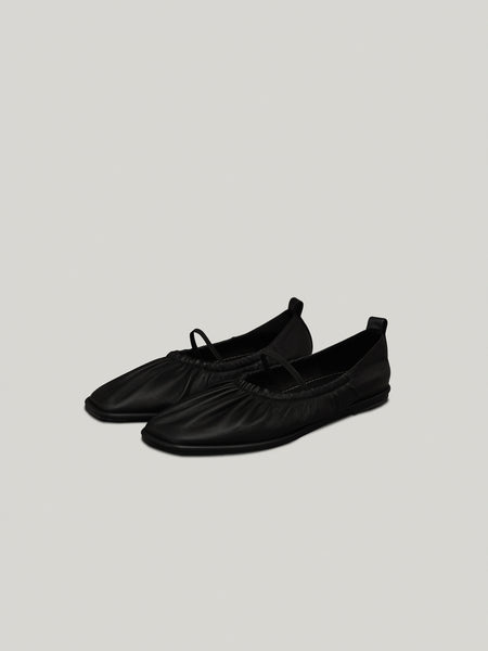BALLET FLAT soft black