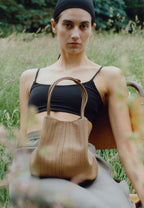 BON BALLON BAG embo camel