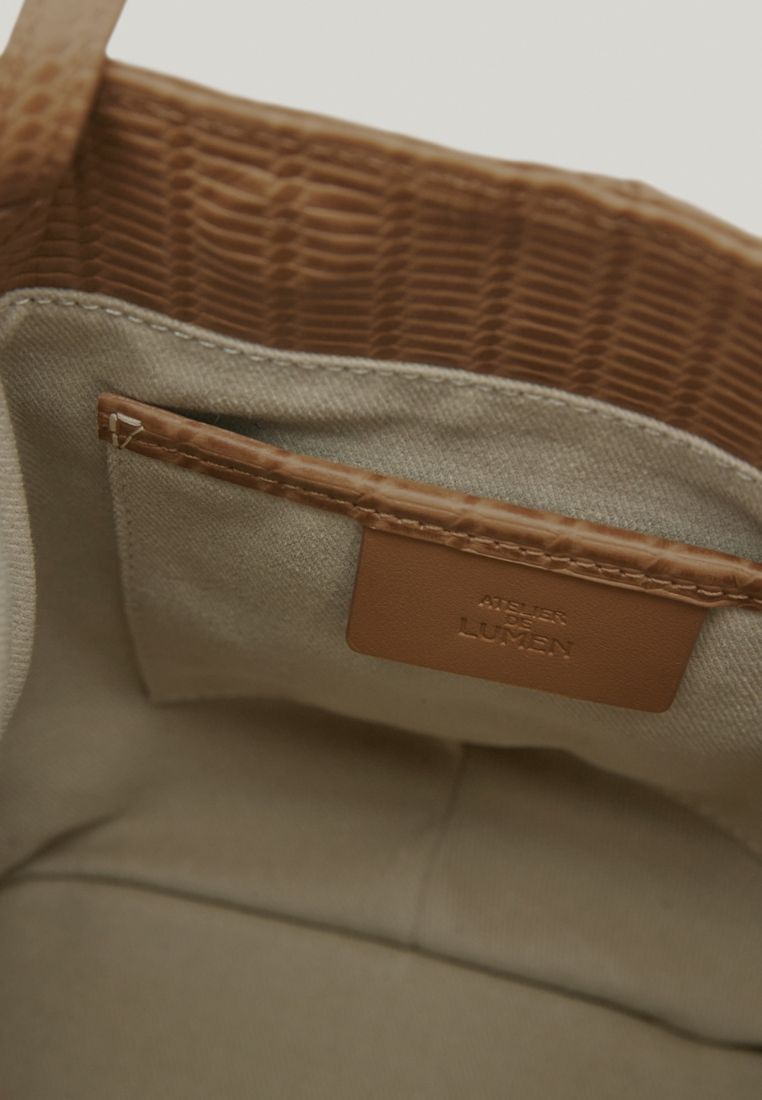 BON BALLON BAG embo camel