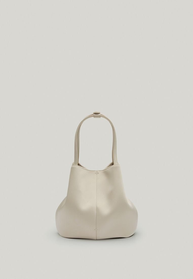 BON BALLON BAG silk ivory