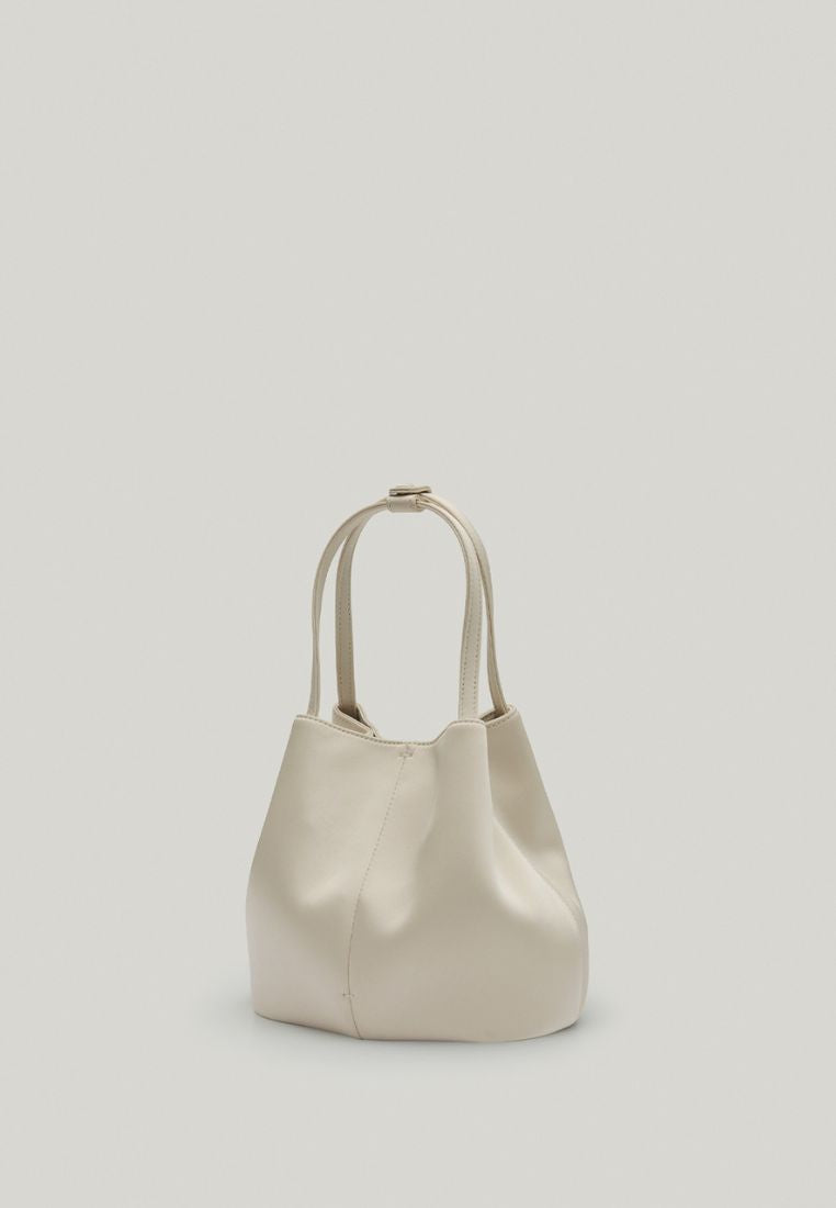 BON BALLON BAG silk ivory