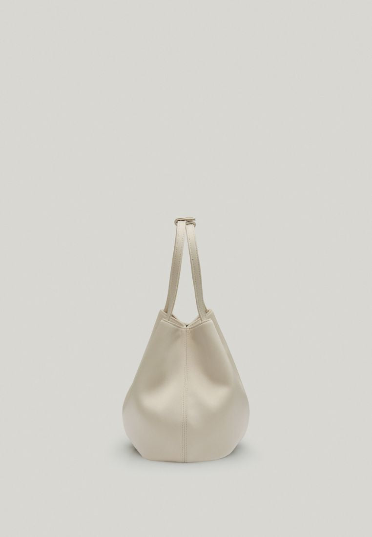 BON BALLON BAG silk ivory