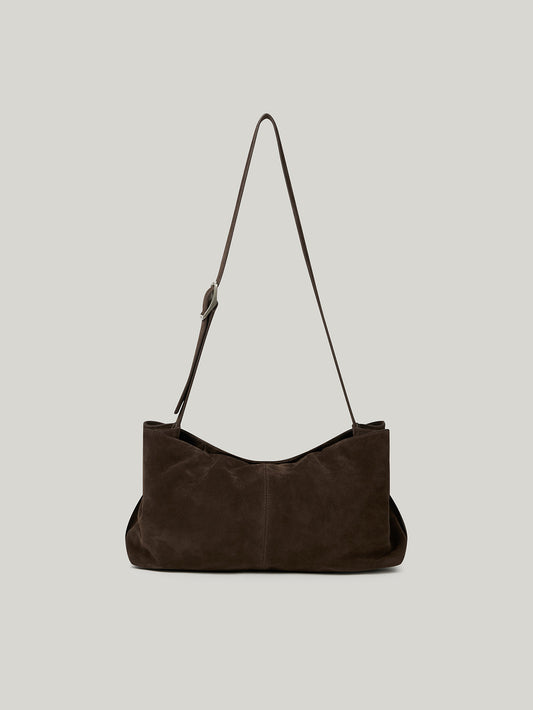 BRISE BAG suede brown