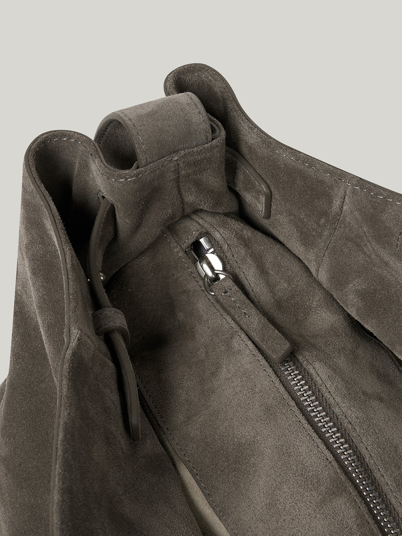 BRISE BAG suede grey