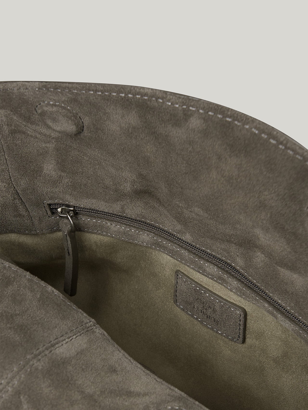 BRISE BAG suede grey