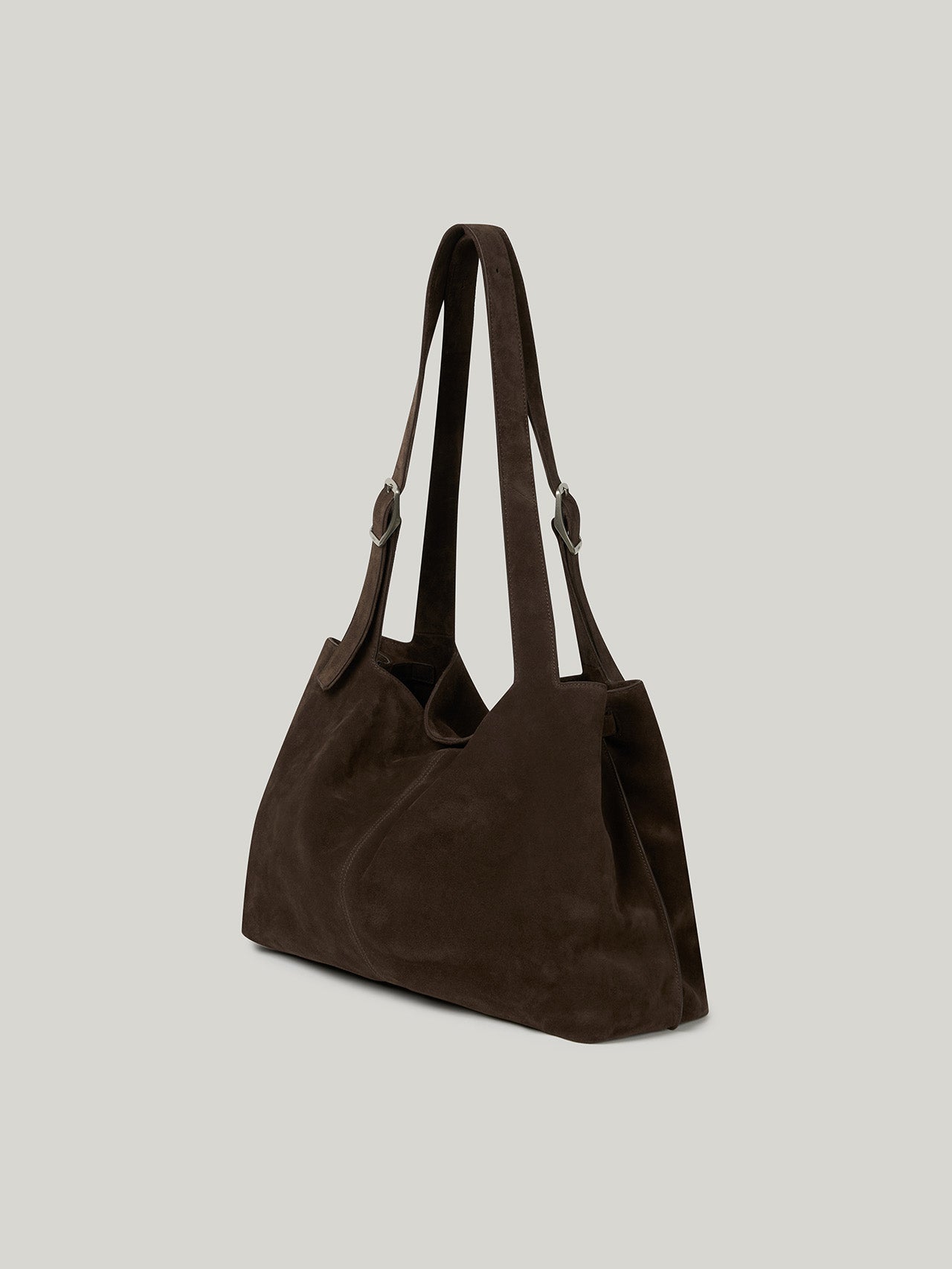 BRISE GRAND BAG suede brown