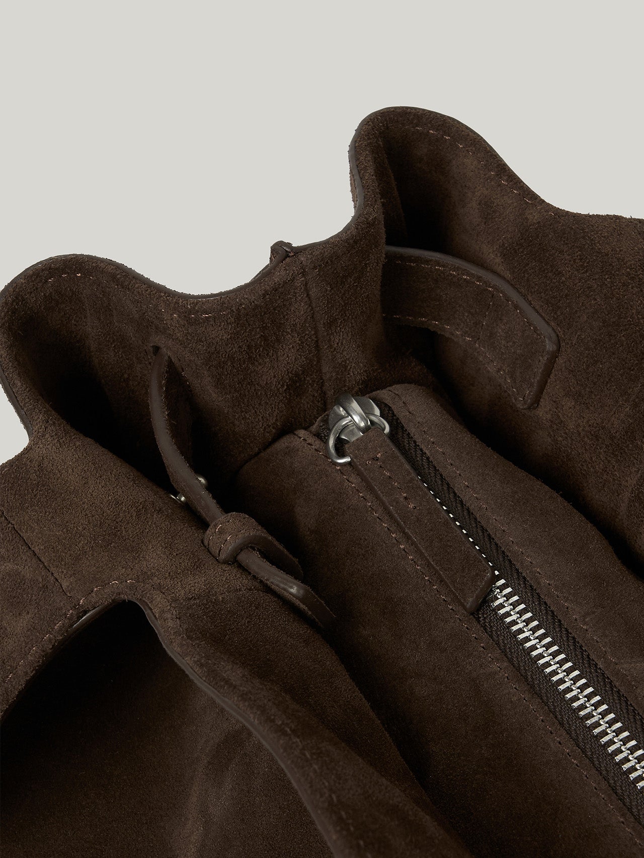 BRISE GRAND BAG suede brown