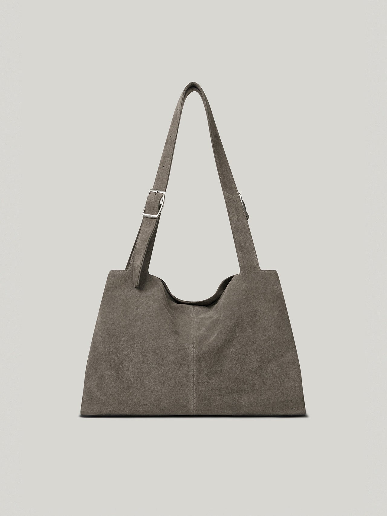 BRISE GRAND BAG suede grey