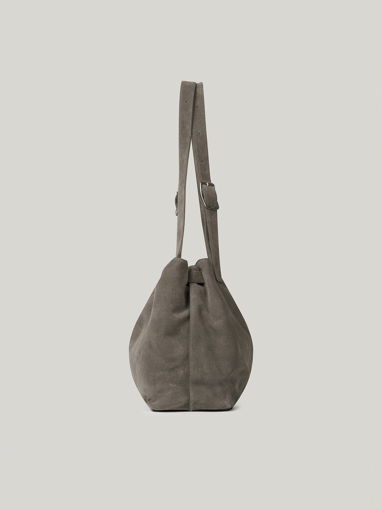 BRISE GRAND BAG suede grey