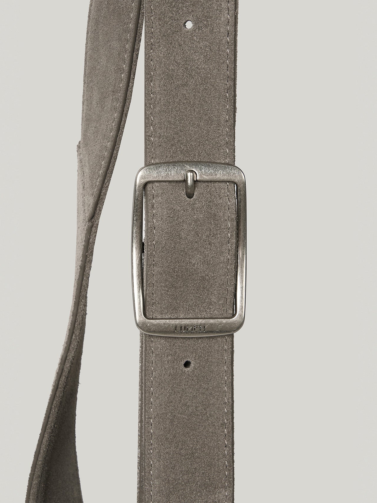 BRISE GRAND BAG suede grey