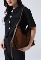 Day Shoulder Suede Brown